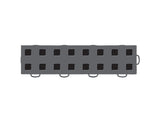 WeatherTech TechFloor - 3in x 12in Tiles(Right Loop) - Dark Grey/Black