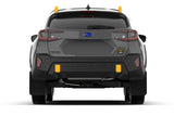 Rally Armor 24-25 Subaru Crosstrek (Wilderness Only) Black UR Mudflap W/Wild-Orange Logo No Drill Re