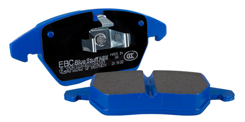 EBC Racing 12-19 BMW 3-Series (F30/F31/F34) Apollo-4 Caliper Bluestuff Racing Brake Pad
