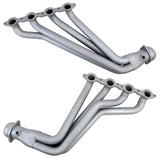 BBK 10-15 Camaro LS3 L99 Long Tube Exhaust Headers With Converters - 1-3/4 Chrome