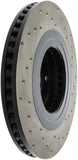 StopTech 06-09 Lexus IS350 / 07-08 GS350 2WD Drilled Right Front Rotor