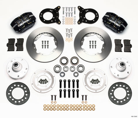 Wilwood Dynapro Dust-Boot Front Kit 11.00in 1965-1969 Mustang Disc & Drum Spindle