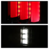 Spyder 07-16 Jeep Wrangler Version 2 Light Bar LED Tail Lights - Smoke (ALT-YD-JWA07V2-LBLED-BSM)