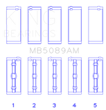 King Engine Bearings Toyota 1RZ Crankshaft Main Bearing Set - Size STD