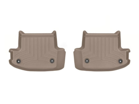 WeatherTech 2018+ Audi A5/S5 Rear FloorLiner - Tan (Cabriolet)