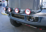 N-Fab Light Bar 99-07 Ford F250/F350 Super Duty/Excursion - Tex. Black - Light Tabs