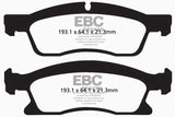 EBC 13+ Dodge Durango 5.7 Greenstuff Front Brake Pads