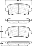 StopTech Street Brake Pads - Front