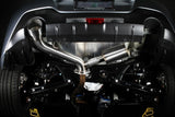PERRIN 22-25 Subaru BRZ / Toyota GR86 Axle Back Exhaust SS (Single Side Exit w/Helmholtz Chamber)