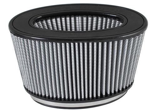 aFe Magnum FLOW Pro DRY S Air Filter 7x3in F 8-1/4x 4-1/4in B  9-1/4x5-1/4in T  5in H