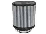 aFe Magnum FLOW Pro DRY S Universal Air Filter 3.5in Flange 5.75x5in Base 6x2.75in Top 6.5in Height