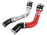 aFe BladeRunner 3in Red Intercooler Tube Hot Side w/Couplings 13-14 Dodge RAM Diesel 6.7L (td)
