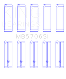 King Engine Bearings Hyundai i30 G4FC Main Bearing Set