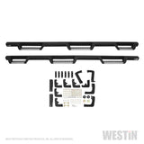 Westin/HDX 17-18 Ford F-250/350 Crew Cab (6.75ft Bed) Stainless Drop Nerf Step Bars - Textured Black