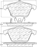 StopTech Performance 06-07 Mazda 6 Front Brake Pads