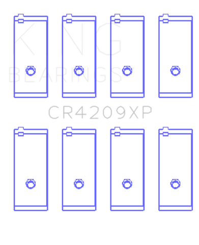 King Engine Bearings Toyota 3SGTE Performance Rod Bearing Set - Size STD