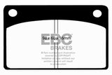 EBC 66-68 Volvo 140 1.8 Greenstuff Front Brake Pads