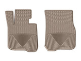WeatherTech 2014+ BMW 4-Series Front Rubber Mats - Tan