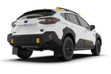 Rally Armor 24-25 Subaru Crosstrek (Wilderness Only) Black UR Mudflap W/Wild-Orange Logo No Drill Re