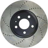 StopTech Power Slot 09-10 Audi A4/A4 Quattro / 08-10 A5 / 10 S4 Front Right Drilled Rotor