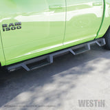 Westin/HDX 09-18 Dodge/Ram 1500 Crew Cab (5.5ft Bed) Drop Wheel to Wheel Nerf Step Bars - Txt Black