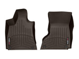 WeatherTech 14-16 Maserati Quattroporte Front FloorLiner - Cocoa (2 Grommet Style)