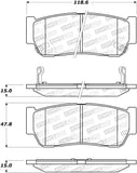 StopTech Street Brake Pads