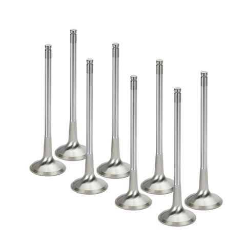 Supertech Ford Ecoboost 2.3L Inconel Hollow Sodium Filled Flat Face Exhaust Valve - Set of 8