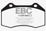 EBC 14+ Alfa Romeo 4C 1.75 Turbo Greenstuff Front Brake Pads