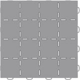 WeatherTech TechFloor - 12in X 12in Tiles - Grey/Black **Order in Qtys of 10