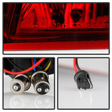 xTune Porsche 911 996 ( Non 4S. Turbo. GT3 ) 99-04 LED Tail Lights Red Clear ALT-ON-P99699-LED-RC