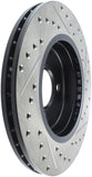 StopTech 02-07 Mini Cooper/Cooper S Slotted & Drilled Right Front Rotor
