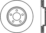 StopTech 03-11 Ford Crown Victoria Cryo Slotted Front Right Sport Brake Rotor
