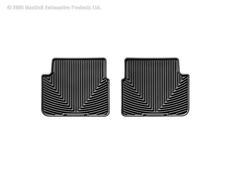WeatherTech 09-13 Toyota Corolla Rear Rubber Mats - Black