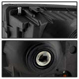 xTune Ford F250/350/450 Super Duty 05-07 Crystal Headlights Black Smoked HD-JH-FS05-AM-BSM