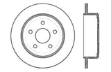 StopTech Power Slot 07-13 Jeep Wrangler Rear Right Drilled & Slotted Rotor