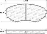 StopTech Street Brake Pads - Rear