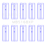 King Engine Bearings Honda H22 50mm Journal Crankshaft Main Bearing Set