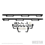 Westin/HDX 07-18 Chevrolet Silverado 2500 6.5ft Drop Wheel to Wheel Nerf Step Bars - Textured Black
