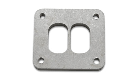 Vibrant Divided Turbo Inlet Flange for Borg Warner S-Series Divided T4 - Mild Steel