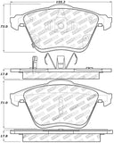 StopTech Performance 06-07 Mazda 6 Front Brake Pads