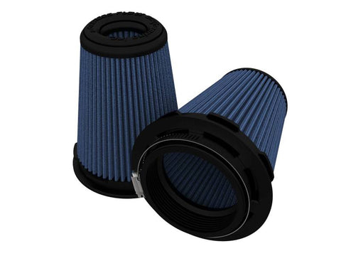 aFe Magnum FLOW Pro 5R Air Filters 3.5in F x 5in B x 3.5in T (Inverted) x 6in H (Pair)