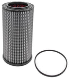 K&N Round Radial Seal 11-3/8in OD 6-7/8in ID 23-1/2in H Reverse Replacement Air Filter - HDT