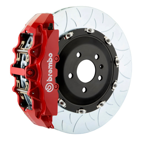 Brembo 00-02 Expedition 2WD Fr GT BBK 8Pis Cast 380x34 2pc Rotor Slotted Type3-Red