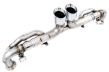 AWE Tuning Porsche 991 GT3 / RS SwitchPath Exhaust - Chrome Silver Tips