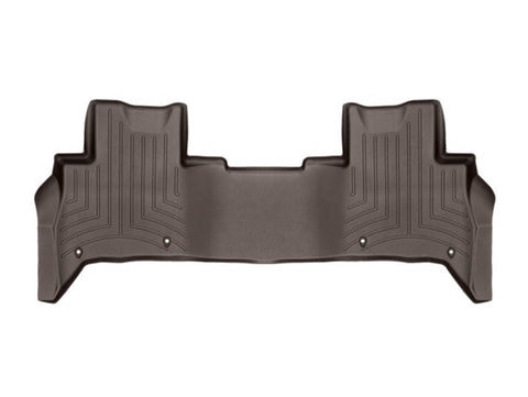 WeatherTech 2017+ Land Rover Discovery Rear FloorLiner - Cocoa