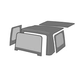 Rampage 1997-2006 Jeep Wrangler(TJ) OEM Replacement Top - Military Khaki (Dark Green)