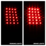 xTune Toyota Tundra 07-13 LED Tail Lights Black ALT-ON-TTU07-LED-BK