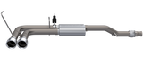 QTP 14-18 Chevy Silverado 1500 4.8L/5.3L EC/CC SB 304SS Screamer Cat-Back Side Exit w/4.5in Tips