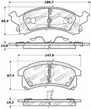 StopTech Performance 90-98 Buick Skylark / 90-98 Pontiac Grand Am Front Brake Pads